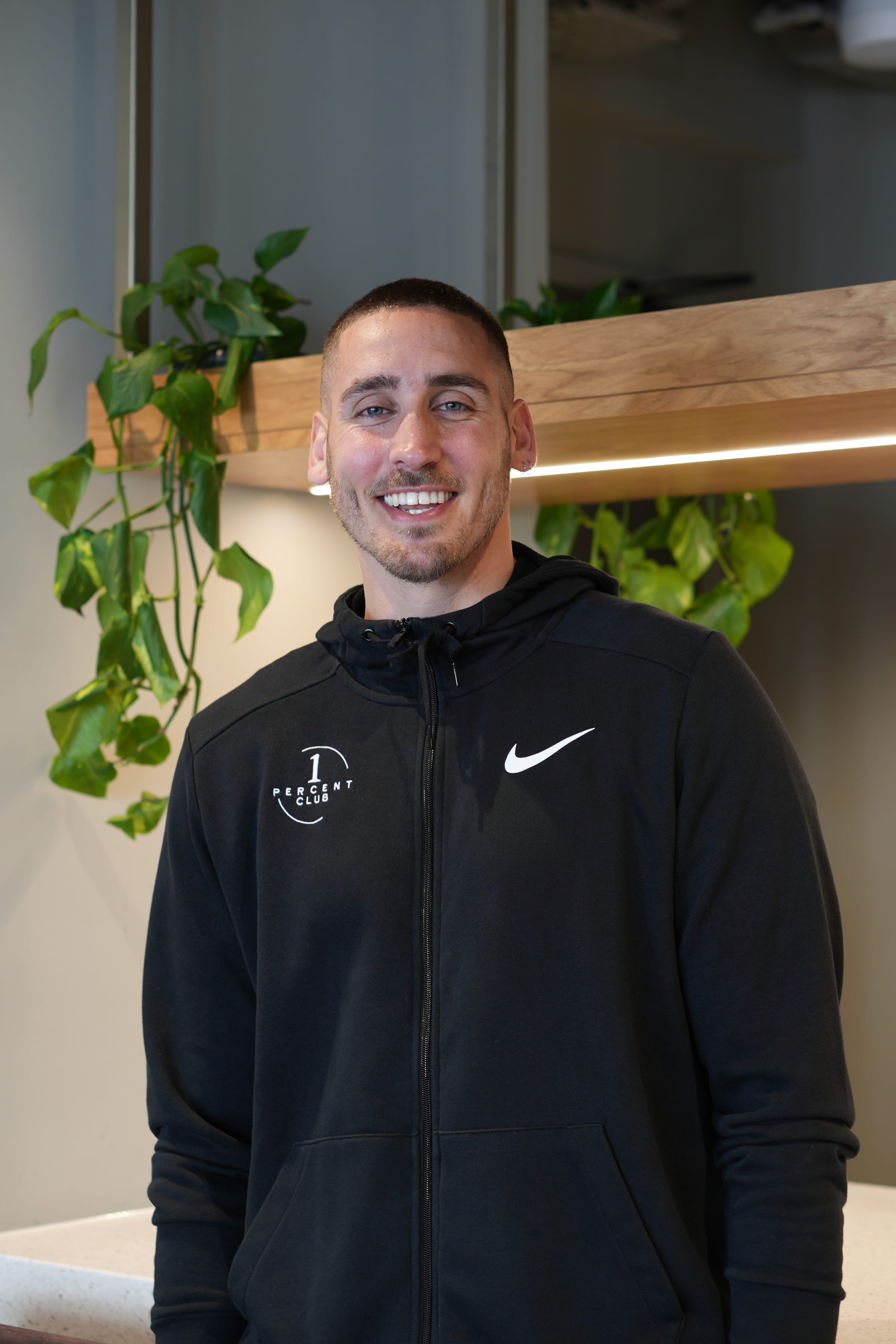Saul Katz, director and strength specialist, at the studio